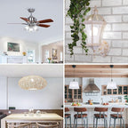 LED Light Bulbs Daylight White 5000K, 60 Watt Equivalent A19 LED Bulb, 9W E26 Standard Base, 800 Lumens 15000 Hours 120V, Non-Dimmable, Bright Energy Saving Lightbulbs for Bedroom Indoor, 3 Pack