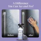 Therapy Stainless Steel Cleaner and Polish 100% USDA Biobased, Fingerprint and Residue Remover, Lavender Essential Oil Scent, Sink Cleaner, Grill Spray