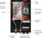 Electric Tankless Water Heater WINTEMP 27kW 240V, Whole House Hot Water Supply, On Demand Instant Endless Water Heater, with LED Temperature Display, WiFi Control, Up to 6.3 GPM, ETL Certified