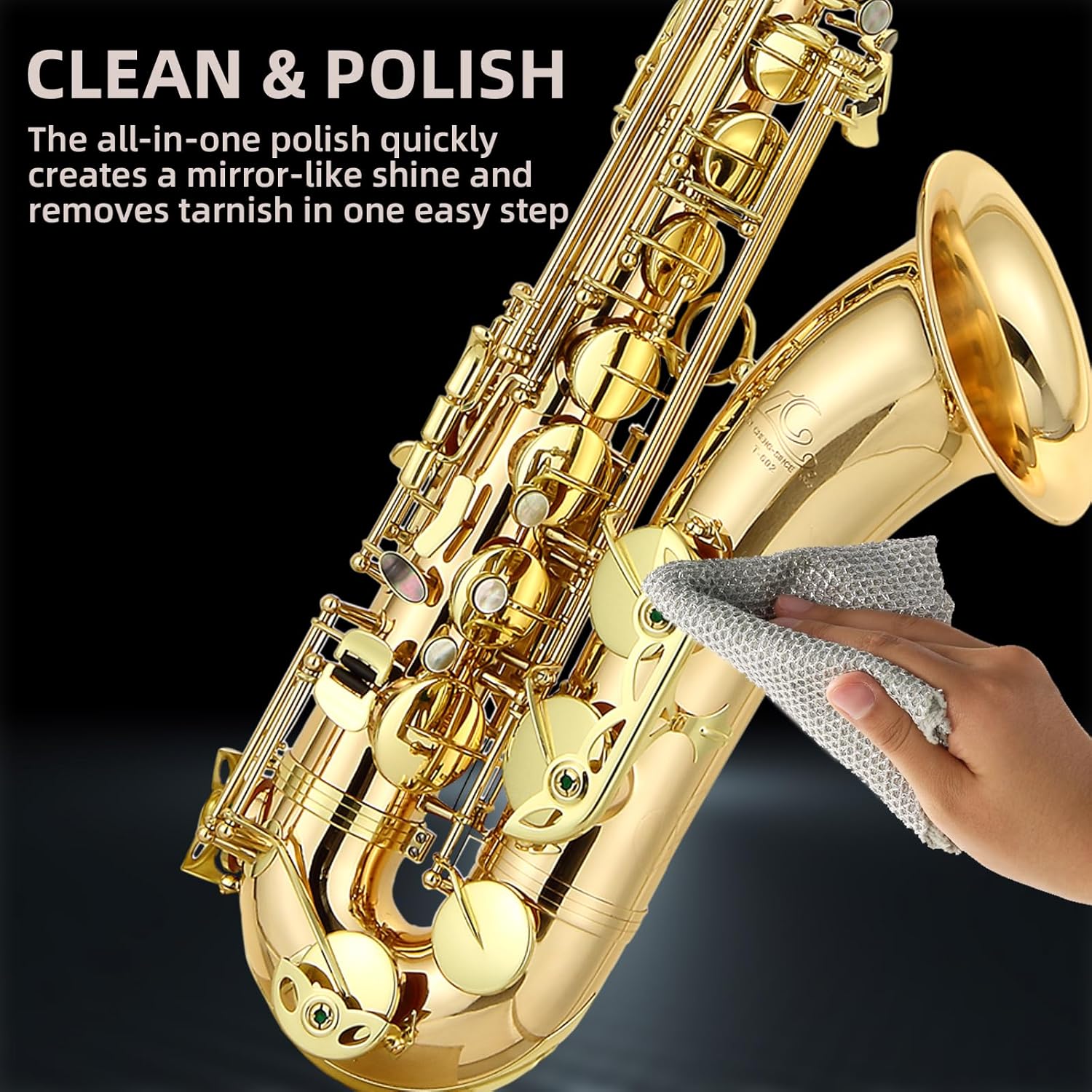 Brass Polish & Cleaner Paste | Professional Care for All Brass Products | Quickly Removes Tarnish & Restores Shine | for Faucets, Instruments, Decor & Kitchenware