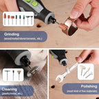 WORKPRO 530-Piece Rotary Tool Accessory Kit, Rotary Tool Bits for Easy Cutting, Grinding, Sanding, Polishing, Cleaning, Drilling, Carving and Engraving