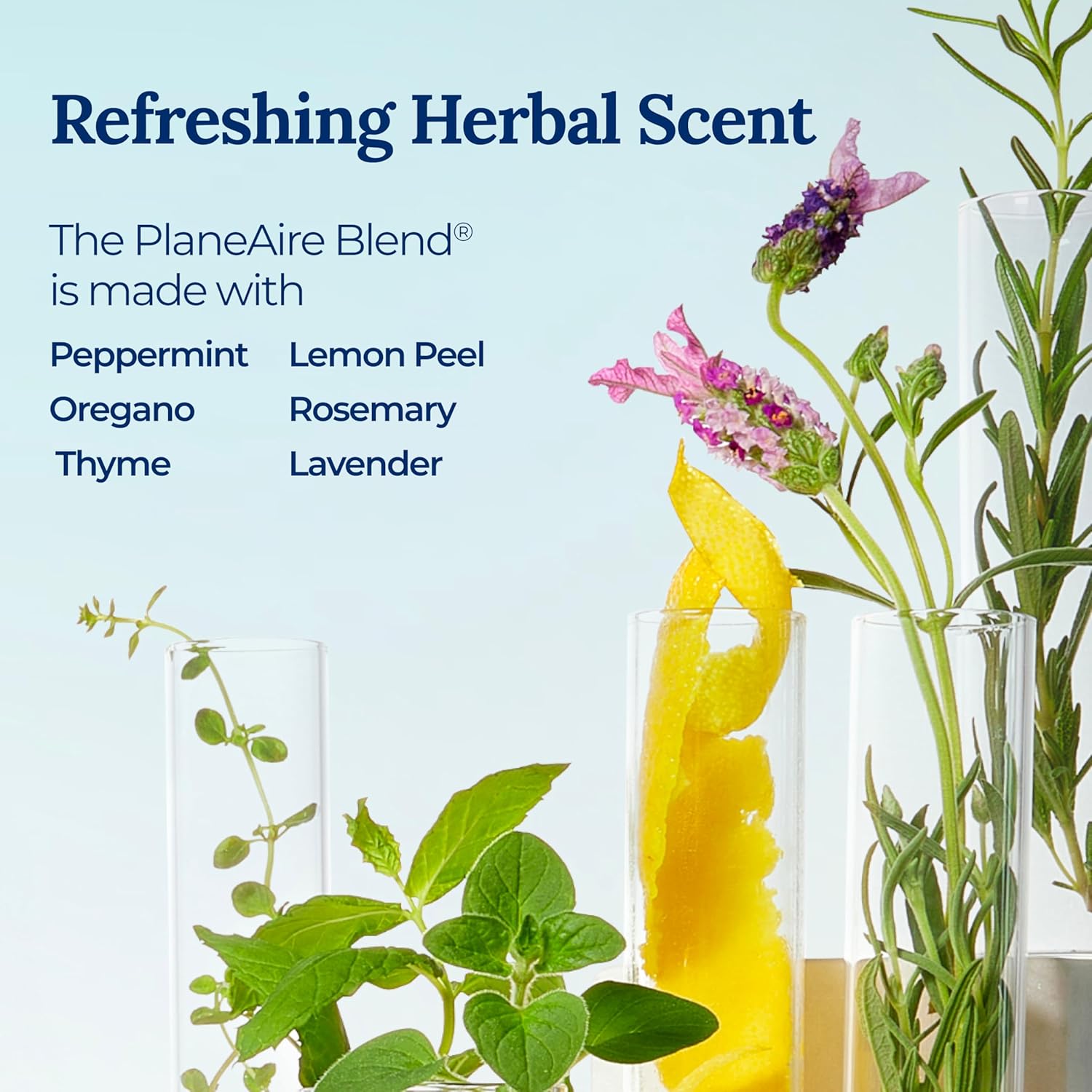 PlaneAire Clean | Travel Size Surface Cleaner and Air Freshener | All Purpose Cleaning Spray | Natural Odor Eliminator | Travel Cleaning Supplies | Room Spray | On the Go Essentials