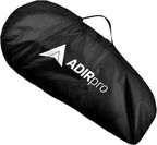 AdirPro Digital Distance Measuring Wheel - Large Digital LCD Display - 12 Commercial Grade Feet-Inch - Free Carrying Bag