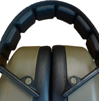 DECIBEL DEFENSE Professional Safety Ear Muffs 37dB NRR - The HIGHEST Rated & MOST COMFORTABLE Ear Protection For Shooting & Industrial Use - THE BEST HEARING PROTECTION GUARANTEED! (GREEN)