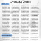 WH03X30517 GE Washer Shift Actuator - Washing Machine Compatible with GE and Hotpoint Models Replaces WH05X25036, AP7014559, PS16554752