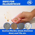 Disposable Kitchen Cleaning Cloths Dish Towels Dish Cloth Reusable Cloths for Kitchen, Bathroom, Household Cleaning (Red 100 Pack)