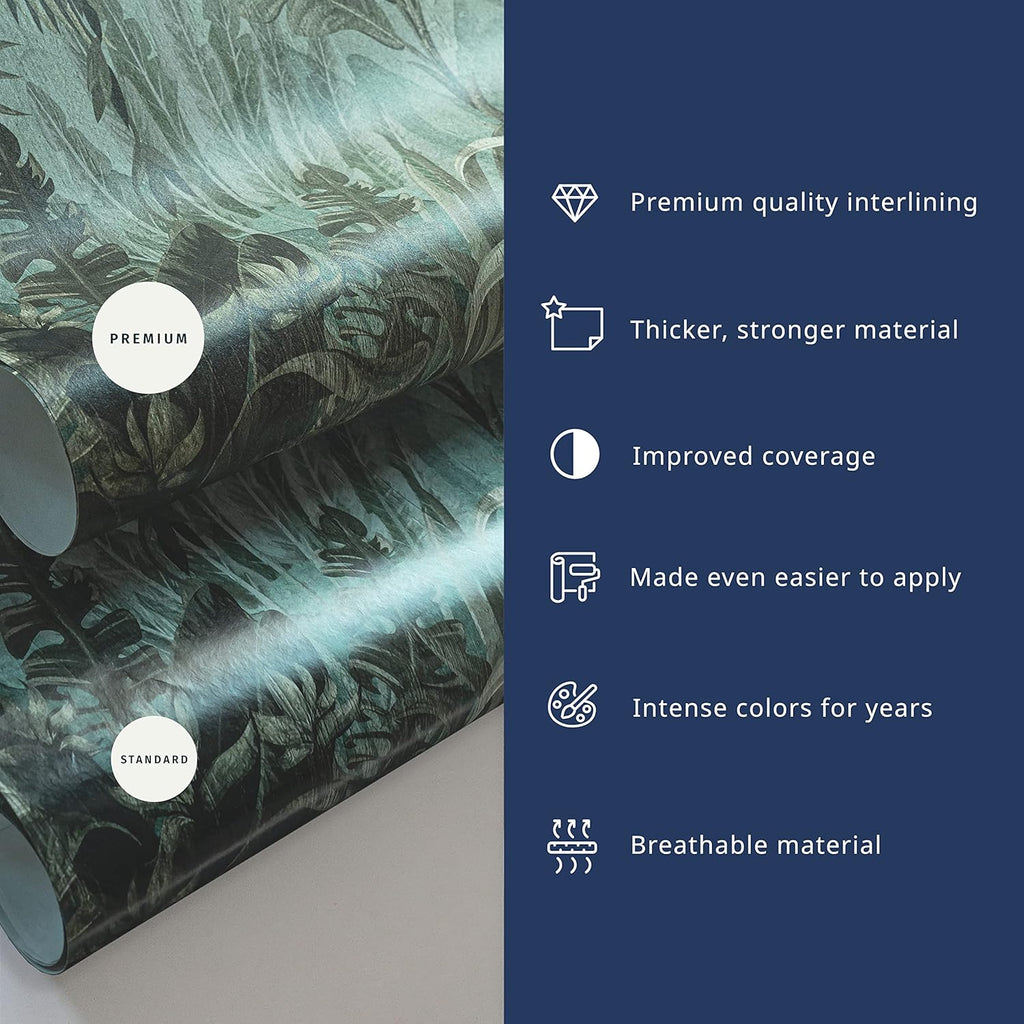 artgeist Premium Wall Mural World Map 138"x101" - XXL Non-Woven Wallpaper Fleece Wall Decor Photo Print Picture Image Design Home Map of The World k-A-0126-a-a