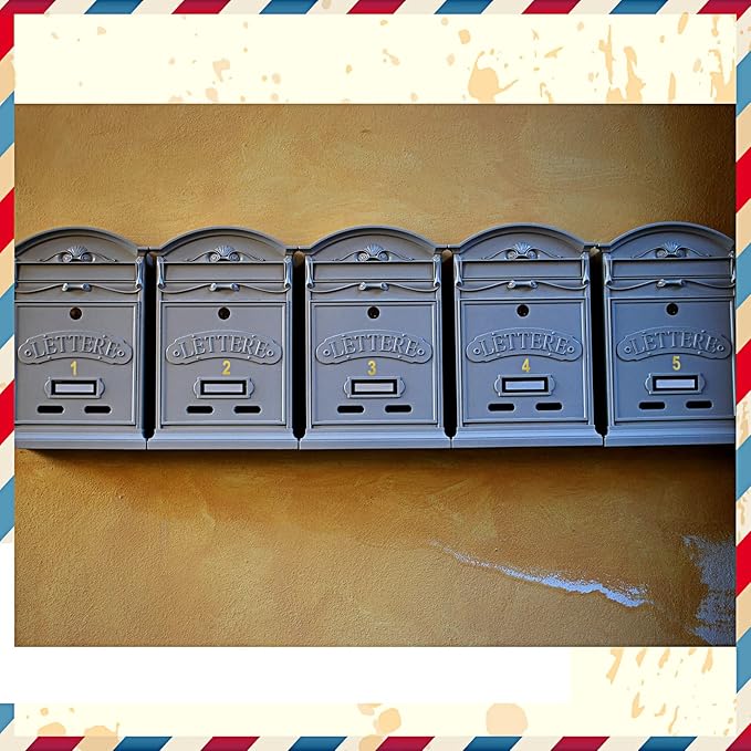 Leinuosen 260 Pcs Back to School Gifts Mailbox Numbers Stickers Adhesive Numbers for Outside Reflective Vinyl Waterproof Address Sticker for Mailbox Signs, Classroom, 1&2&3 Inch(Gold Word)