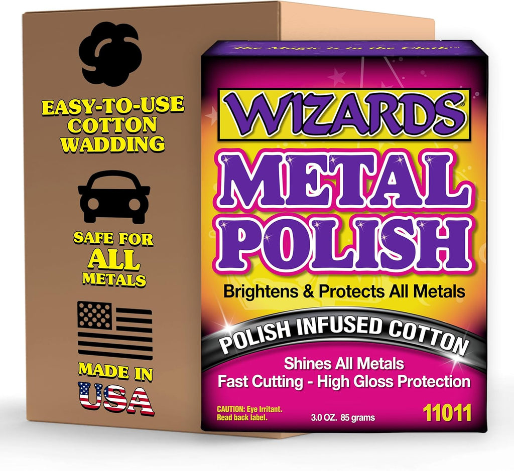Wizards Metal Polish_Silver, Brass, Stainless & Aluminum Car Care 3oz-wt_11011