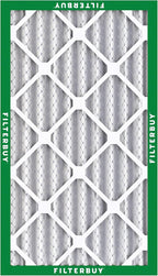 Filterbuy 16x25x4 Air Filter MERV 8 (MPR 700) Dust Defense Replacement (6-Pack), Electrostatic Pleated HVAC AC Furnace Filters, Made in USA (Actual Size: 15.50 x 24.50 x 3.63)