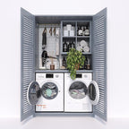 KoolMore Washer + Dryer Bundle - 2.7 Cu. Ft. Front Load Washing Machine [120V] (FLW-3CWH) + 4.4 Cu. Ft. Front Load Dryer [240V] (FLD-5CWHP), White