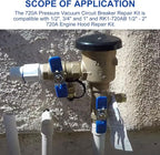 Pressure Vacuum Breaker Repair Kit and Bonnet Repair Kit, RK1-720A for Zurn Wilkins 1/2”, 3/4”, and 1”Pressure Vacuum Breaker