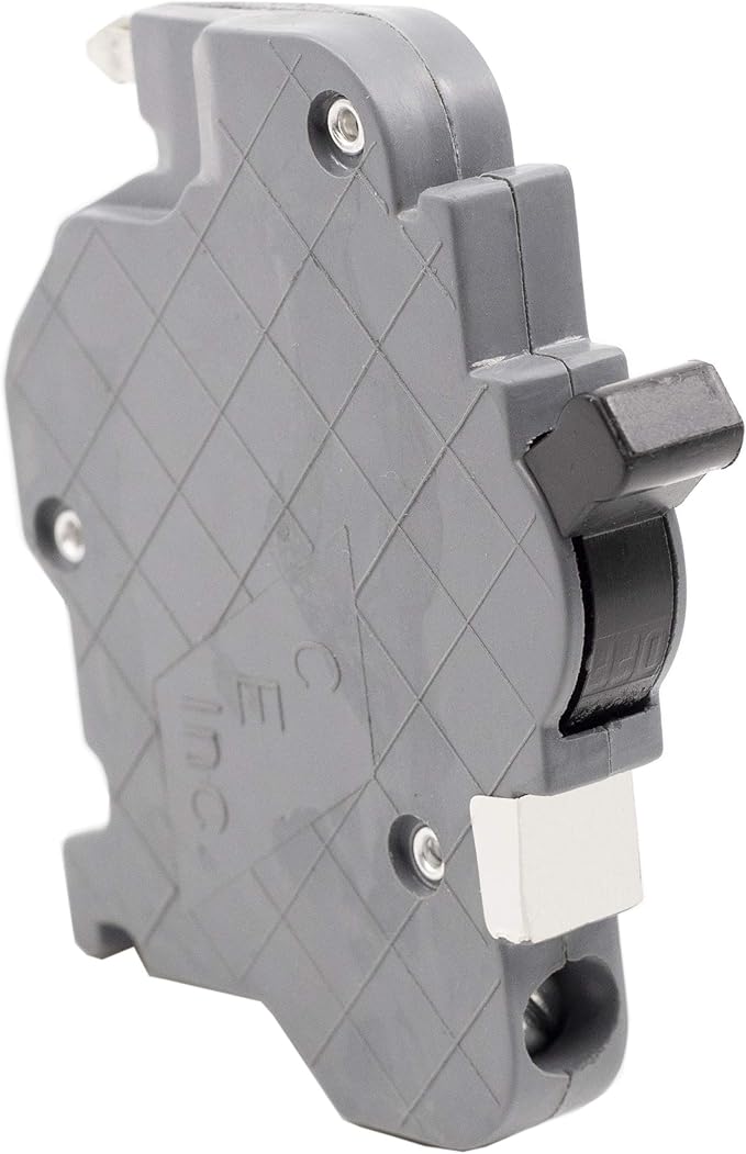 Connecticut Electric UBIF030N-Newly Manufactured Federal Pacific Electric Stab-Lok NC130 Replacement One Pole 30 Amp Thin Series Circuit Breaker, Gray