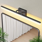 Black Vanity Light 31.5" Long 24W LED Bathroom Light Bar with 5CCT Adjustable Modern Bathroom Vanity Light Fixture for Mirror, Powder Room, Bedroom, Apartment, Hotel