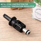 Dreyoo 2 Pack Compatible with 9742920 S742920 Pull and Turn Tub Shower Cartridge, Compatible with Pfister Avante Series Lavatory, Tub Faucet, Shower Valve Cartridge Replacement Part (Metal Stem)