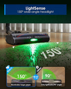 Tineco Pure ONE S70 Cordless Vacuum Cleaner, 200AW Powerful Suction, 3D Sense Pro Cleaning System, 6-Stage Filtration with 95min Runtime, Zero Tangle Brush with 180° Foldable Tube (Blue-Gray)