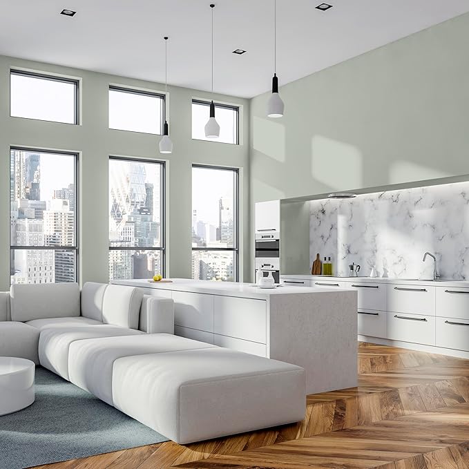 Rust-Oleum Color Spark Interior Paint and Primer in One, Eggshell, Thyme Flies, 1 Gallon