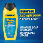 Rain-X 630544 X-Treme Clean Shower Door Cleaner, 12 Fl. Oz, Formulated To Glass Doors - Removes Soap Scum, Dirt, Hard Water Build-up, Calcium, Lime & Rust Stains (Pack of 2)