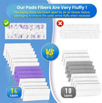 40 Count Disposable Mopping Pad Refills for Power Mop Refills, Unscented Spray Cleaning Repalcement Pads