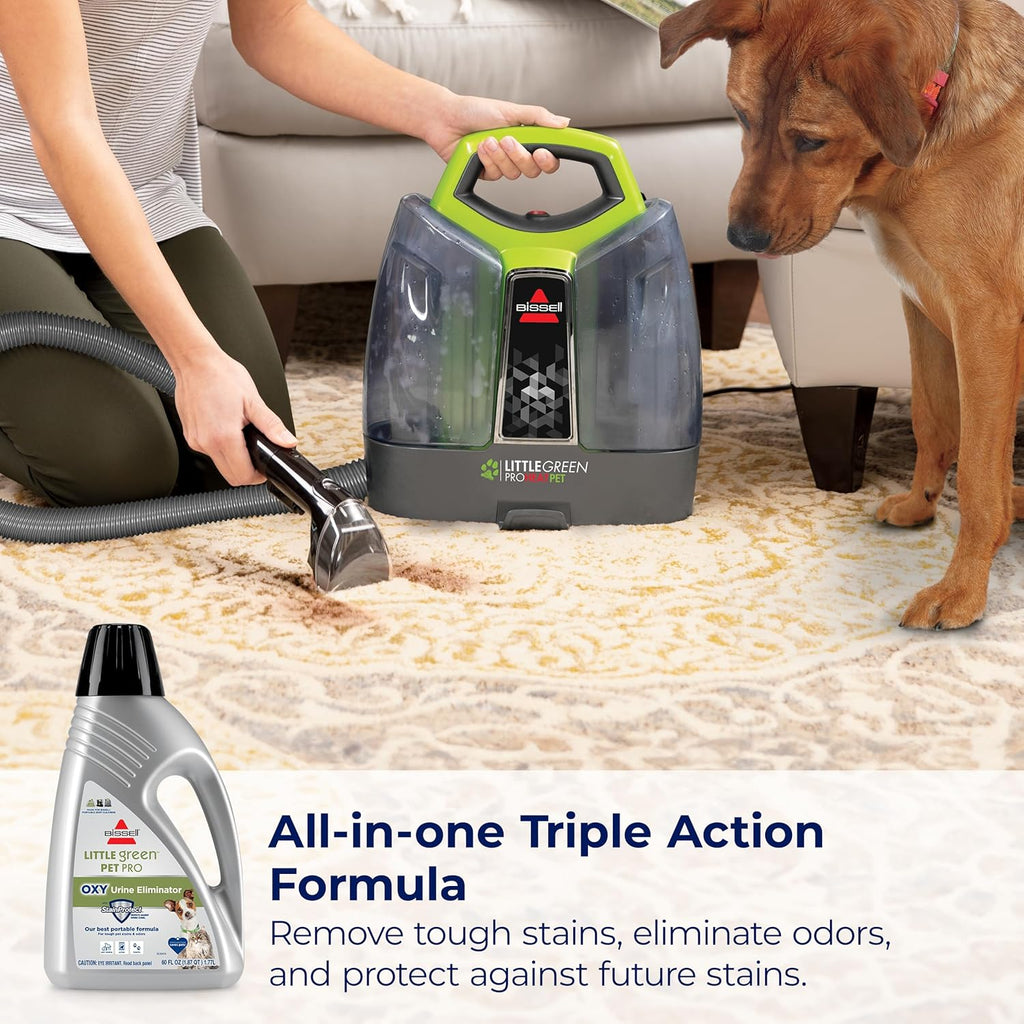 BISSELL® Little Green™ PET-PRO-OXY Formula for Portable Carpet Cleaners, 60 oz, 2034F