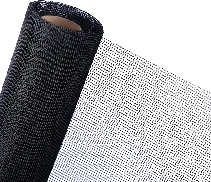 36" x100' Screen Door Replacement Stainless Steel Window Screen Ultra Clear Window Screen Mesh High Light Transmission Suitable for Windows Courtyards Patio Porch Pool