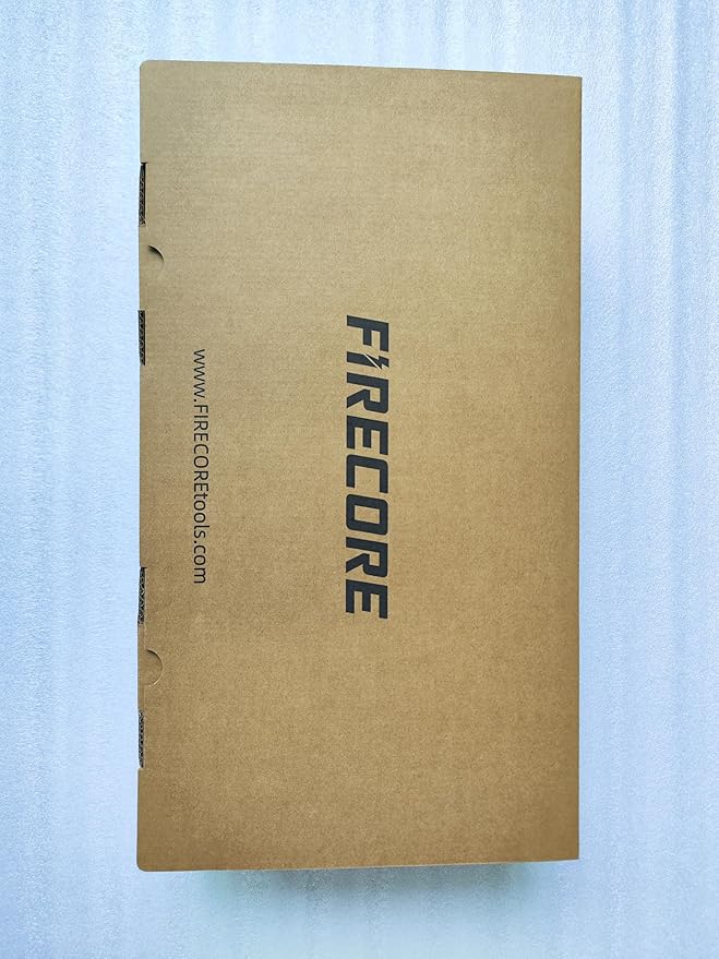 Laser Level with 50" Tripod, Firecore Self Leveling Cross Line Laser Level, Green Lazer Leveler Tool for Hanging Pictures Shelves DIY Projects, Battery and Carry Pouch Included