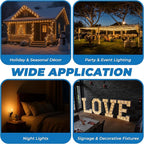 OHLECTRIC Night Light Bulbs (24 Pack – White), 7 Watt Mini Bulbs – E12 Candelabra Base, Non-Dimmable, 120 Volts – C7 Night Light Lamp Replacement Bulb for Salt Lamps, Window Candles, Holiday Decor