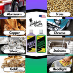 Products – Aluminum Deoxidizer Cleans & Deoxidizes Metal Surfaces, Removes Rust, Great for Aluminum, Brass, Copper, Chrome, Silver, Stainless & Gold, 12oz