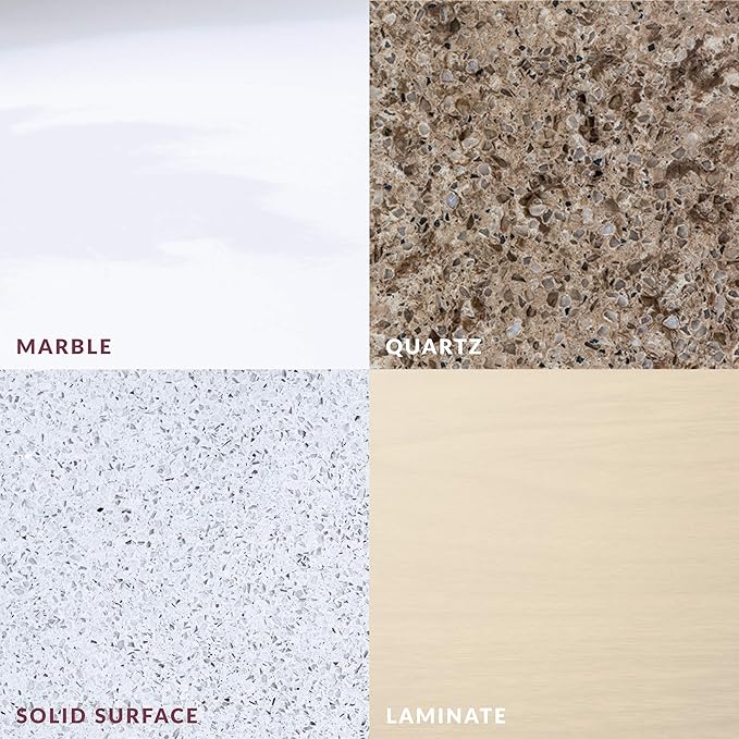 HOPE'S Perfect Countertop Cleaner and Polish 22-Ounce, Streak-Free Multi-Surface Cleaning Spray, Safe on Stone, Laminate, CORIAN, Granite, Quartz, Marble, Pack of 6