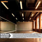 Sunlite 30300 F14T5/830 2 Foot T5 Linear Fluorescent Lamp, 14 Watts, 1200 Lumens, 3000K Warm White, Miniature G5 Bi-Pin Base, ROHS Compliant, High Performance Straight Tube, 40 Pack