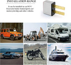 Automotive Circuit Breaker, Plug in Mounting,Snap Off, T1 Thermal Reset, ATC,ATO Blade Type 25A Terminal Connection (2 pcs)