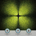 LEONLITE 12-Pack 5CCT Low Voltage Path Lights, Update 1800K2700K3000K4000K5000K Selectable, 3W LED Landscape Pathway Lights, Outdoor Landscape Lighting for Driveway, Aluminum, 12-24V, ETL, IP65, Black