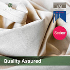 Canvas Drop Cloth Salt Earth Pack of 2 Reusable Cloth for Outdoor & Indoor, 100% Recycled Cotton Nature Friendly, All purpose Washable Cotton Canvas Cover for Painter Floor & Furniture Protection(5x5)