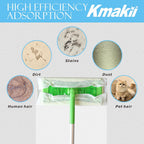 KMAKII Dry Sweeping Cloths Dry Mop Refills for Floor Mopping and Cleaning Disposable Dusting Cloths Electrostatic Cloths Unscented 180 Counts