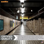 Sunlite 30310 F14T5/841 2 Foot T5 Linear Fluorescent Lamp, 14 Watts, 1200 Lumens, 4100K Cool White, Miniature G5 Bi-Pin Base, ROHS Compliant, High Performance Straight Tube, 40 Pack