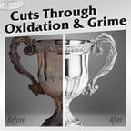 HOPE'S Silver Polish & Cleaner – Protective Tarnish Remover – Odorless – Safe & Gentle – No-Rinse Formula – Fast & Easy – Free of Harsh Chemicals – Will not Scratch – 8 Fl Oz