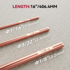 ARCCAPTAIN Mild Steel TIG Welding Rod ER70S-6, Welding Wire Filler Rod, 1/8" X 16", 5LB