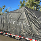 ATERET Rubber Bungee Cords with Hooks I 31 Inch, 47" Max Stretch I Heavy-Duty Black Tie Down Straps for Outdoor, Tarp Covers, Canvas Canopies, Motorcycle, and Cargo, Pack of 25