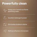 ATTITUDE Bathroom Cleaner Spray, Natural Origin Ingredients, EWG Verified, Eliminates Soap Scum, Limescale, Streak Free, Lemon & Rosewood, 26 Fl Oz (Pack of 3)