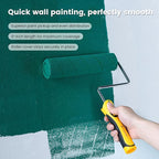 Voomey 9 Inch Paint Bucket - Paint Roller Kit with Bucket Liner, Includes Roller Frame & Microfiber Covers, Professional Wall Painting & DIY Projects