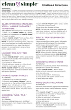 All-Purpose | Household Cleaner | clean & simple™ SUPER CLEANER concentrate (165)