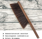 Hand Broom Cleaning Brushes-Soft Bristles Dusting Brush for Cleaning Car/Bed/Couch/Draft/Garden/Furniture/Clothes,Wooden Handle