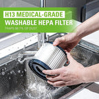 Greenworks 24V (3 Gallon) Cordless Wet/Dry Shop Vacuum + Accessories, Including 2.0Ah Battery and Charger