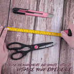 CARTMAN 39-Piece Home Tool Set Kit, Essential Household Hand Tools with Plastic Storage Case