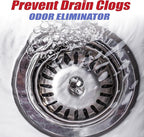 SANI 360° Sani Sticks Drain Cleaner and Deodorizer | Non-Toxic, Enzyme Formula to Eliminate Odors and Helps Prevent Clogged Drains | Septic Tank Safe (72 Count, Lemon)