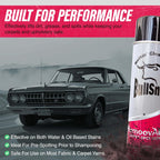 RemoovABull Carpet & Upholstery Stain Remover – Fast Acting, Powerful Cleaner for Oil, Grease, Dirt, Coffee, Urine & More – Ideal for Car Interiors, Fabrics, & Carpets – Made in the USA