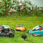 Outdoor Extension Cord 15 Ft with 3 Outlets, 14/3 SJTW 3 Prong Grounded Power Cord, 14 Gauge 14AWG Heavy Duty Power Cable, ETL Listed, 15 Amp 125 V 1875 W-Multiple Outlets for Indoor/Outdoor-Black