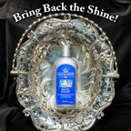 Goddard's Silver Polish for Sterling and Silver Plate, Liquid Cleaner and Polish for Jewelry, Silverware, and Antiques - All-in-One Tarnish Remover Solution, 7 oz