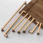 FILTA 3 Inch(76mm) Hole Centers Champagne Bronze Cabinet Pulls(Set of 10),Champagne Cabinet Pulls Zinc Alloy Kitchen Cabinet Handles Cabinet Hardware for Cabinets Cupboard Drawer