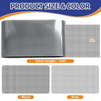 KING MOUNTAIN Black Window Screen Repair Tape,3inX15FT Heavy Duty Screen Repair Kit for Window Screen and Screen Door Tears Holes,Strong Adhesive & Waterproof Window Screen Patch, Weather Resistant